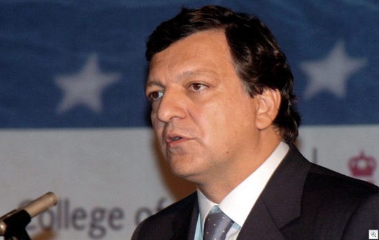 Barroso speaking close-up.Michel Vuijlsteke